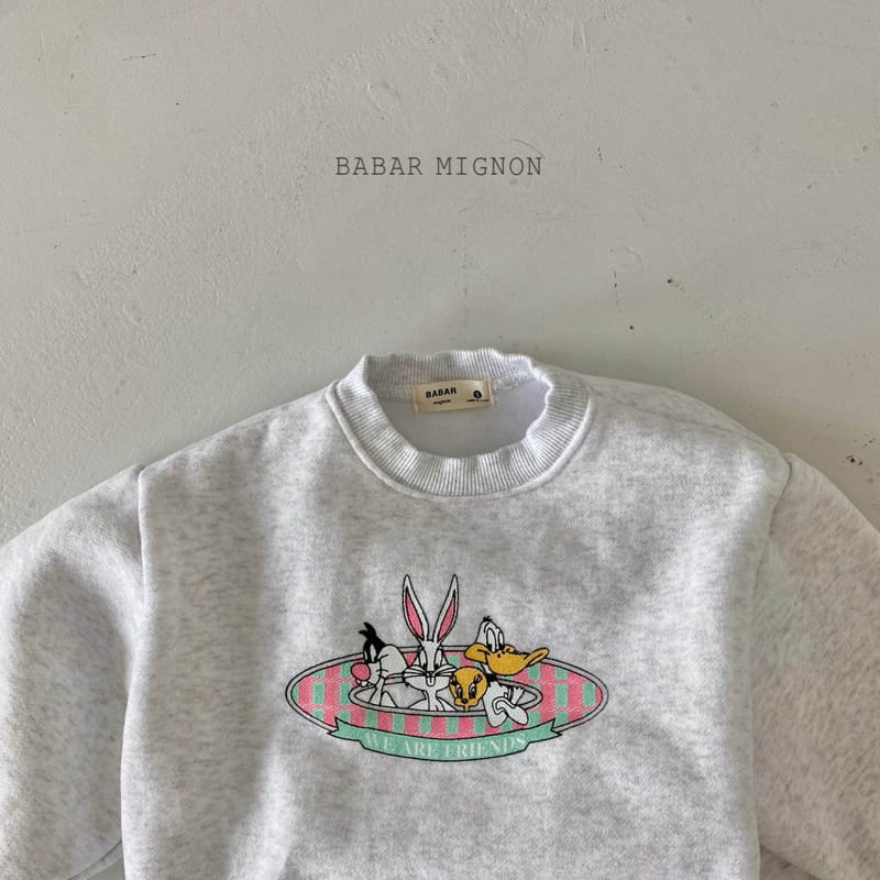 BABAR MIGNON - Korean Children Fashion - #Kfashion4kids - Friends Top Bottom Set - 8
