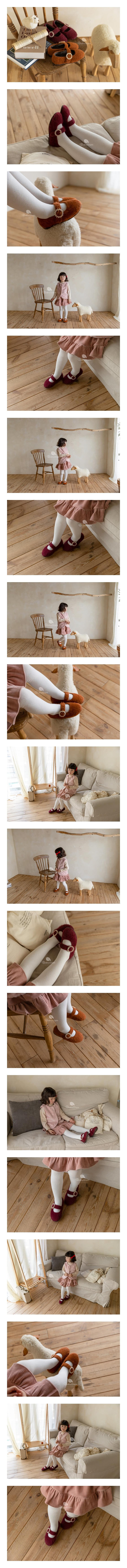 BABYZZAM - Korean Children Fashion - #Kfashion4kids - Pearl Flats