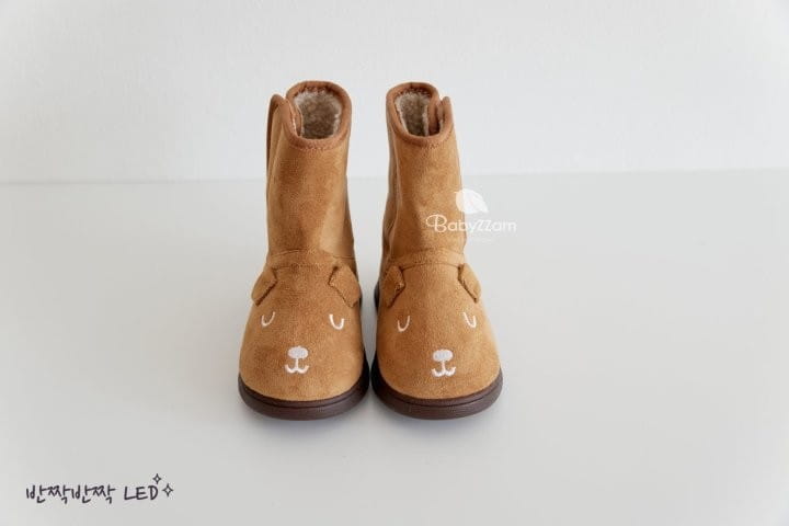 BABYZZAM - Korean Children Fashion - #Kfashion4kids - LED Bear Boots - 10
