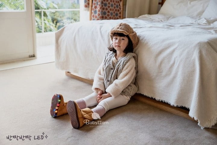 BABYZZAM - Korean Children Fashion - #Kfashion4kids - LED Bear Boots - 11