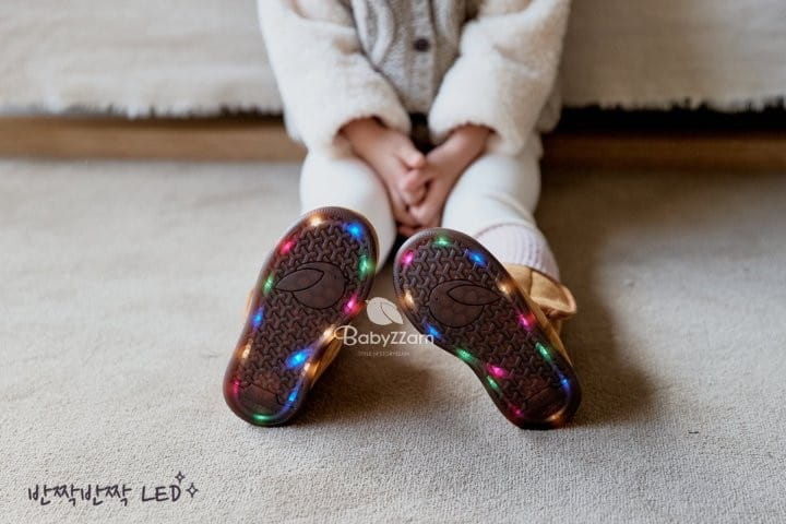 BABYZZAM - Korean Children Fashion - #Kfashion4kids - LED Bear Boots - 3