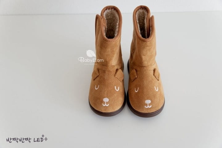 BABYZZAM - Korean Children Fashion - #Kfashion4kids - LED Bear Boots - 5