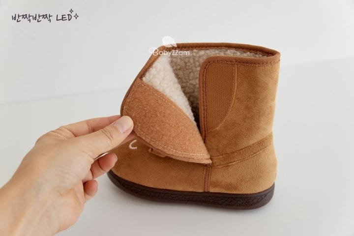 BABYZZAM - Korean Children Fashion - #Kfashion4kids - LED Bear Boots - 6
