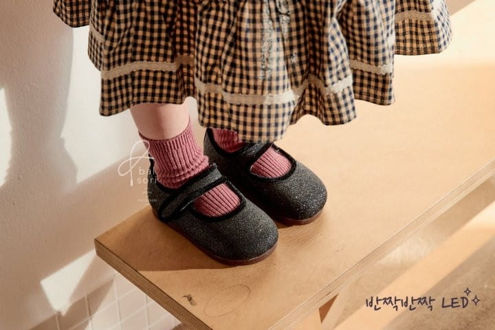 BABYZZAM - Korean Children Fashion - #Kfashion4kids - LED Glisha Flats - 7