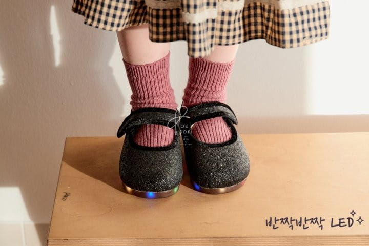 BABYZZAM - Korean Children Fashion - #Kfashion4kids - LED Glisha Flats - 8