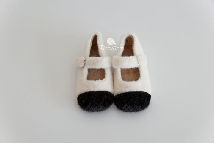 BABYZZAM - Korean Children Fashion - #Kfashion4kids - Bodle Fluffy Flats