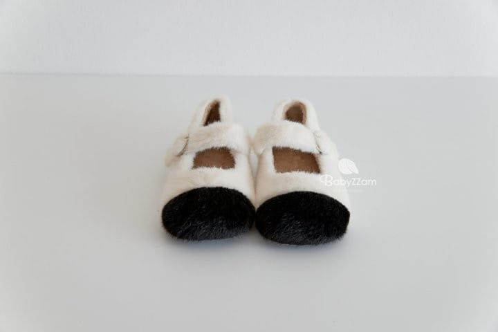 BABYZZAM - Korean Children Fashion - #Kfashion4kids - Bodle Fluffy Flats - 10