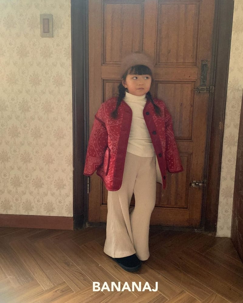 BANANA J - Korean Children Fashion - #Kfashion4kids - Cozy Puff Turtleneck Tee - 3