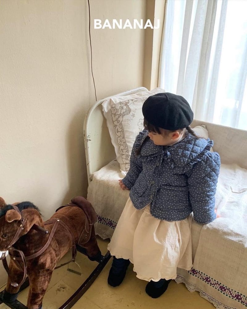 BANANA J - Korean Children Fashion - #Kfashion4kids - Hensel Padding Collar Jacket - 7