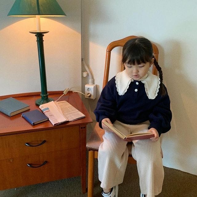 BANANA J - Korean Children Fashion - #Kfashion4kids - Ggo Collar Tee - 6