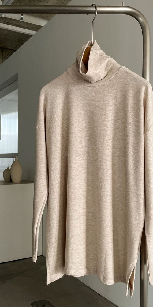 BARI - Korean Children Fashion - #Kfashion4kids - Fleece Span Turtleneck 