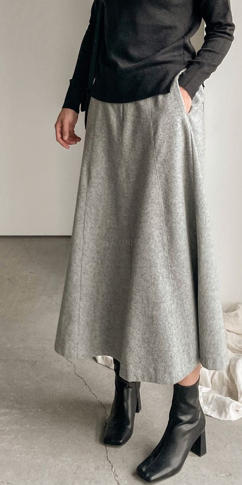 BARI - Korean Children Fashion - #Kfashion4kids - Slit Skirt - 2
