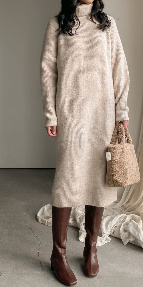 BARI - Korean Children Fashion - #Kfashion4kids - Anne Turtleneck One-piece - 3