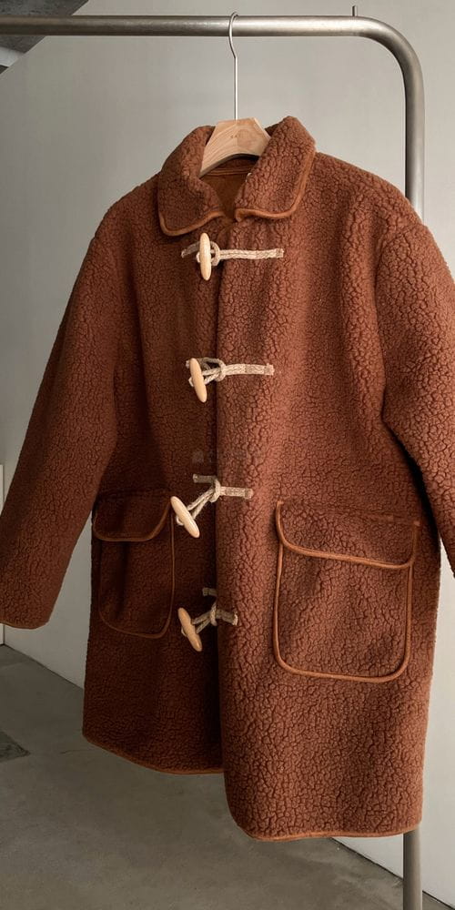 BARI - Korean Children Fashion - #Kfashion4kids - Dduckboki Fluffy Jacket