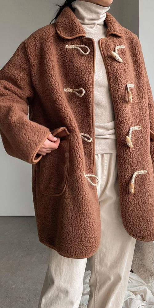 BARI - Korean Children Fashion - #Kfashion4kids - Dduckboki Fluffy Jacket - 2