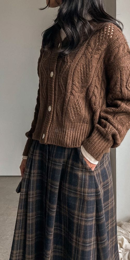 BARI - Korean Children Fashion - #Kfashion4kids - Check Pocket Skirt - 3