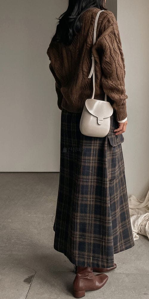 BARI - Korean Children Fashion - #Kfashion4kids - Check Pocket Skirt - 4