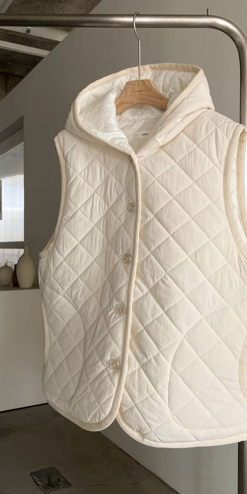 BARI - Korean Children Fashion - #Kfashion4kids - Quilting Hoody Vest