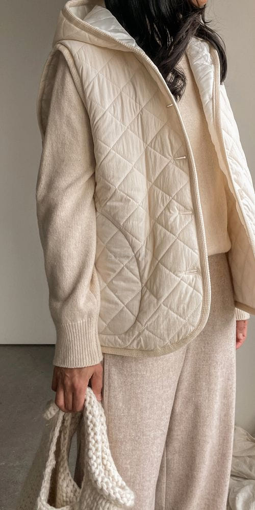 BARI - Korean Children Fashion - #Kfashion4kids - Quilting Hoody Vest - 4