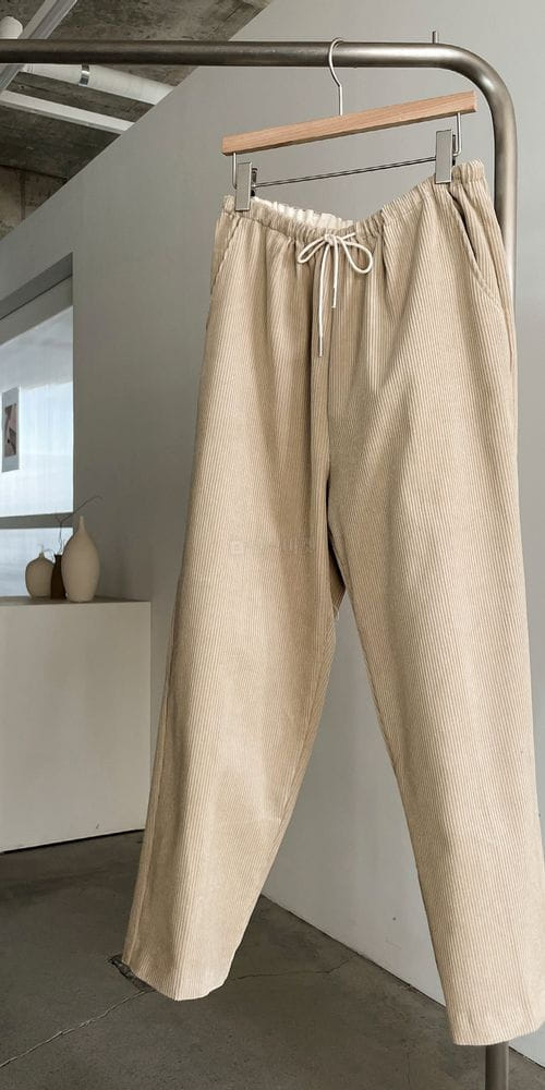 BARI - Korean Children Fashion - #Kfashion4kids - String Rib Pants - 2