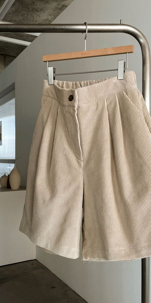 BARI - Korean Children Fashion - #Kfashion4kids - Rib Capri Pants