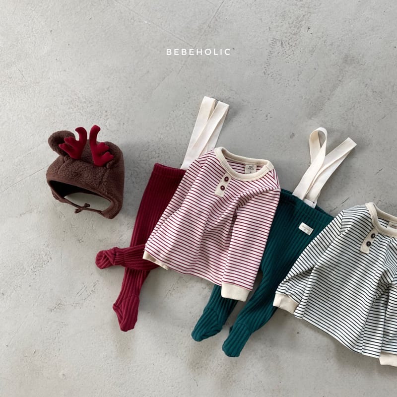 BEBE HOLIC - Korean Children Fashion - #Kfashion4kids - Christmas Top Bottom Set - 4