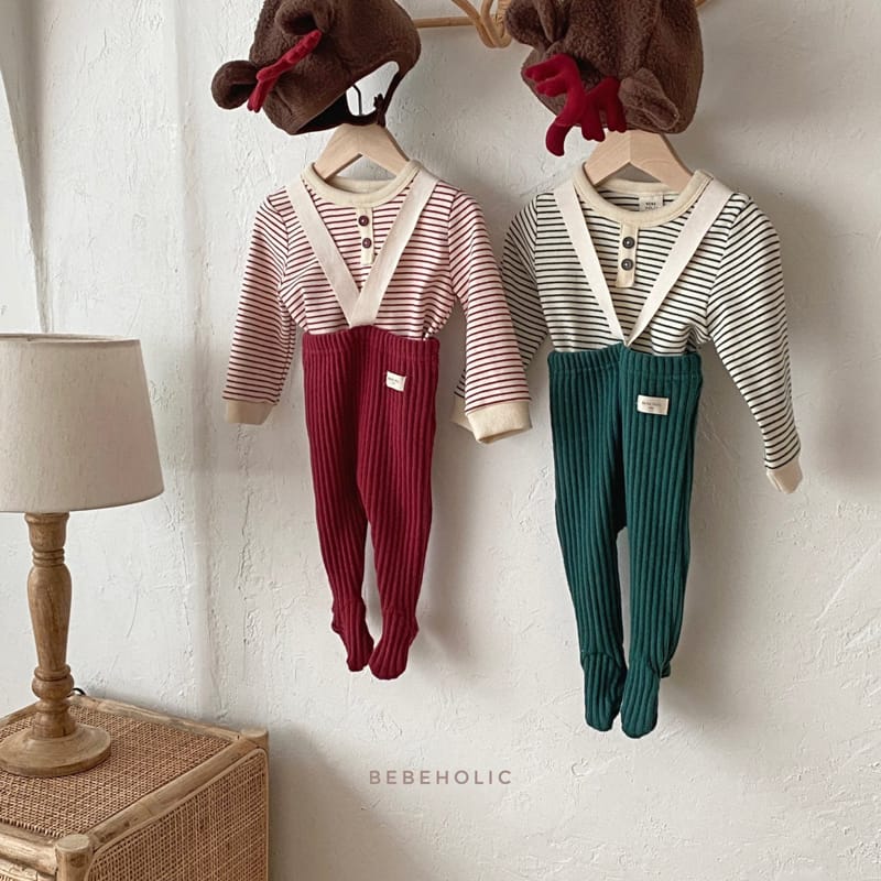 BEBE HOLIC - Korean Children Fashion - #Kfashion4kids - Christmas Top Bottom Set - 5
