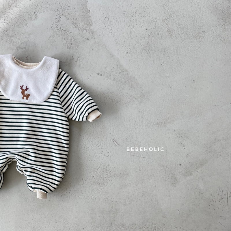 BEBE HOLIC - Korean Children Fashion - #Kfashion4kids - Rudolf Bodysuit with Bib - 10