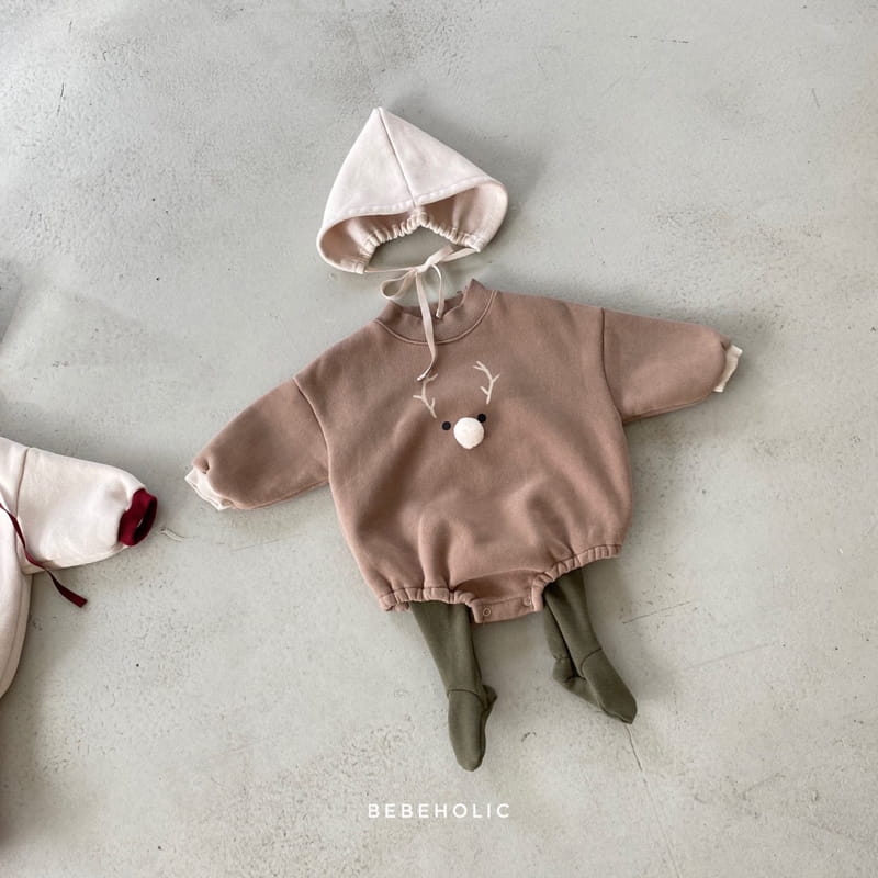 BEBE HOLIC - Korean Children Fashion - #Kfashion4kids - Rudolf Bodysuit with Bonnet  - 5