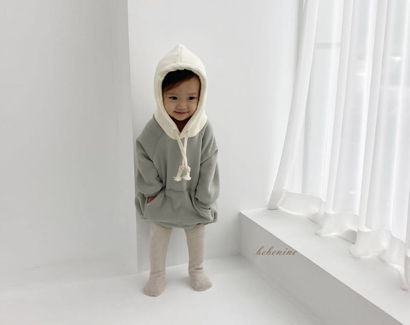 BEBE NINE - Korean Children Fashion - #Kfashion4kids - Kangaroo Hoody Bodysuit