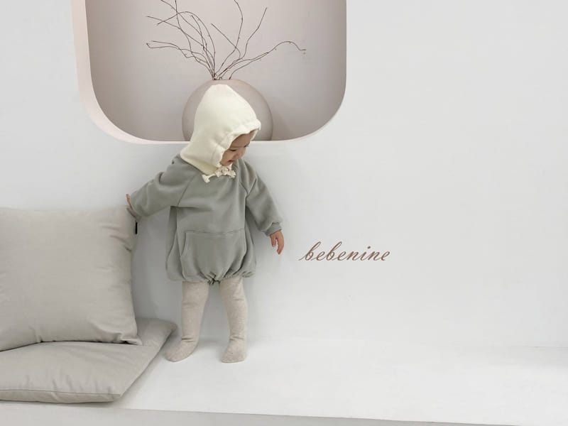 BEBE NINE - Korean Children Fashion - #Kfashion4kids - Kangaroo Hoody Bodysuit - 3