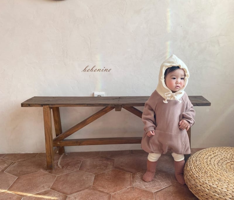 BEBE NINE - Korean Children Fashion - #Kfashion4kids - Kangaroo Hoody Bodysuit - 7