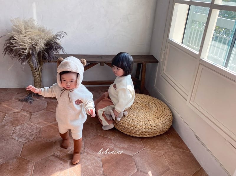BEBE NINE - Korean Children Fashion - #Kfashion4kids - Winter Bear Bodysuit