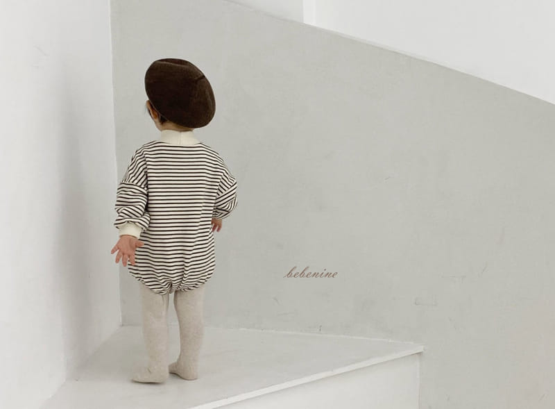 BEBE NINE - Korean Children Fashion - #Kfashion4kids - Cozy Stripes Bodysuit - 5