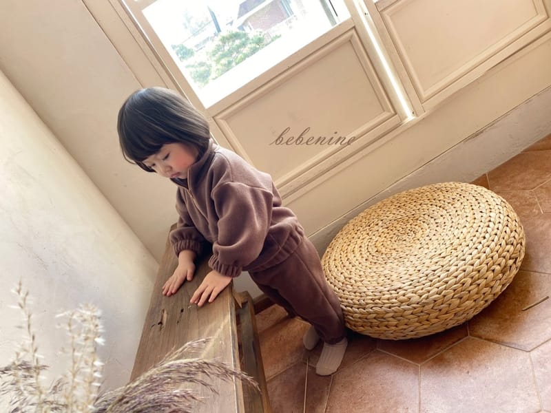 BEBE NINE - Korean Children Fashion - #Kfashion4kids - Turtleneck Half Zip-up 