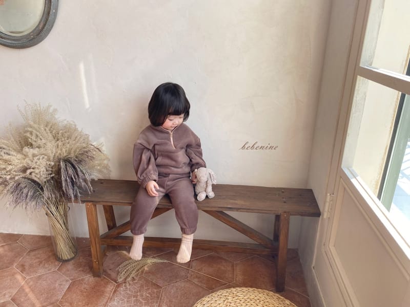 BEBE NINE - Korean Children Fashion - #Kfashion4kids - Turtleneck Half Zip-up  - 2