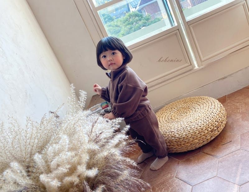 BEBE NINE - Korean Children Fashion - #Kfashion4kids - Turtleneck Half Zip-up  - 3