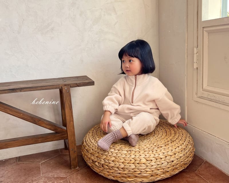 BEBE NINE - Korean Children Fashion - #Kfashion4kids - Turtleneck Half Zip-up  - 7