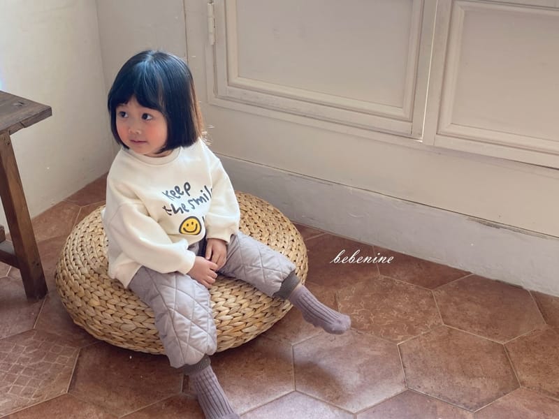 BEBE NINE - Korean Children Fashion - #Kfashion4kids - On The Smile Sweatshirt