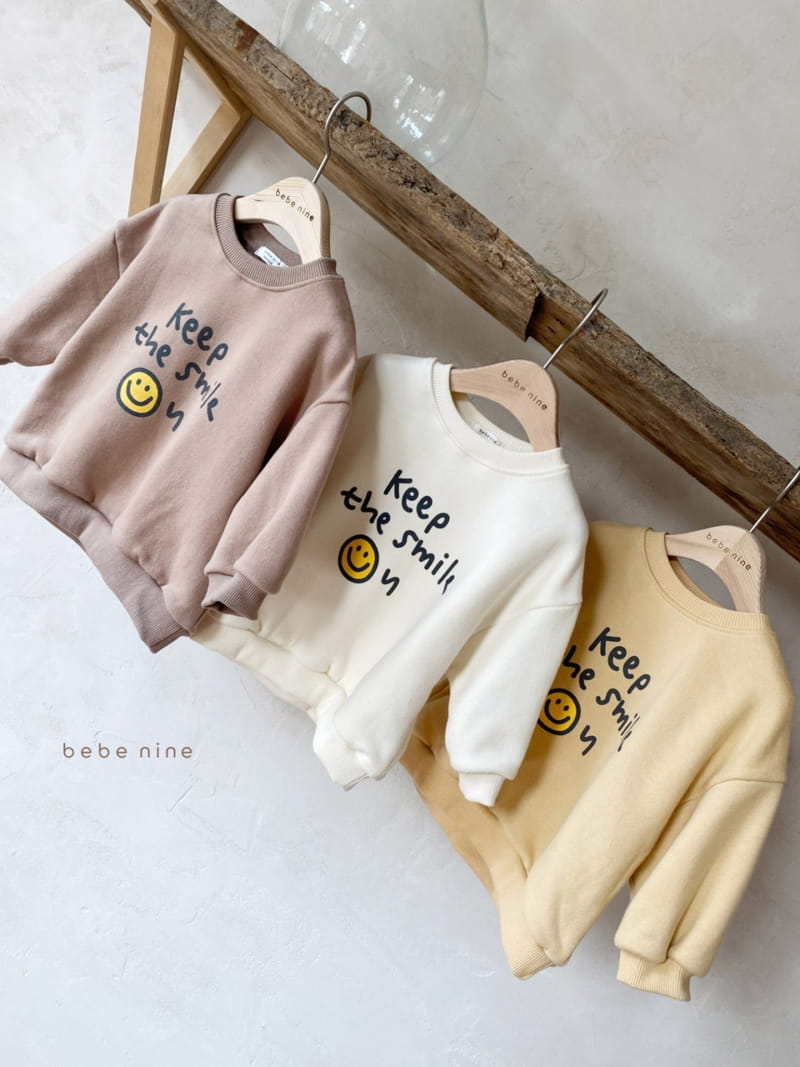 BEBE NINE - Korean Children Fashion - #Kfashion4kids - On The Smile Sweatshirt - 9