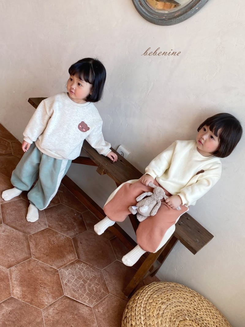 BEBE NINE - Korean Children Fashion - #Kfashion4kids - Winter Bear Top Bottom Set