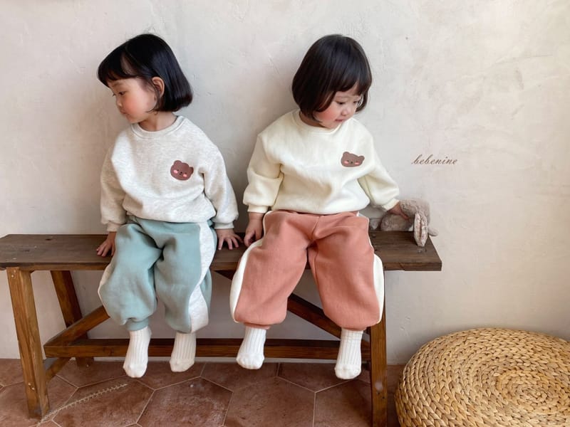 BEBE NINE - Korean Children Fashion - #Kfashion4kids - Winter Bear Top Bottom Set - 2
