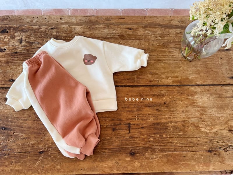 BEBE NINE - Korean Children Fashion - #Kfashion4kids - Winter Bear Top Bottom Set - 9
