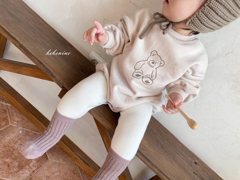 BEBE NINE - Korean Children Fashion - #Kfashion4kids - Stitch Bear Bodysuit - 5