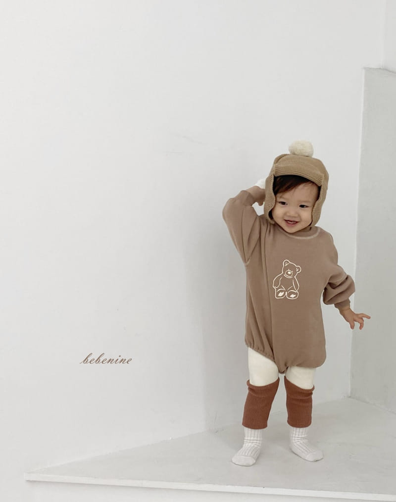 BEBE NINE - Korean Children Fashion - #Kfashion4kids - Stitch Bear Bodysuit - 6