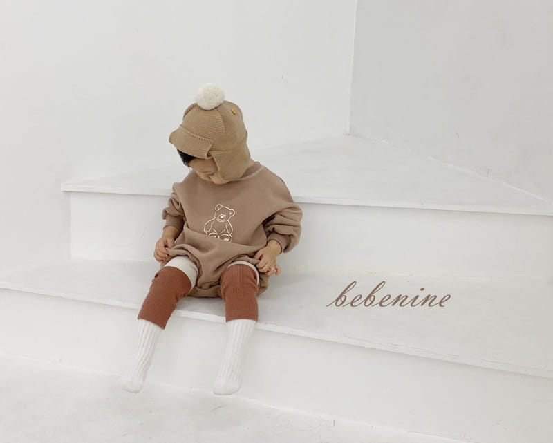 BEBE NINE - Korean Children Fashion - #Kfashion4kids - Stitch Bear Bodysuit - 8