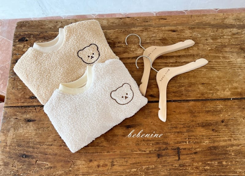 BEBE NINE - Korean Children Fashion - #Kfashion4kids - Bear Embroidery Bodysuit - 12
