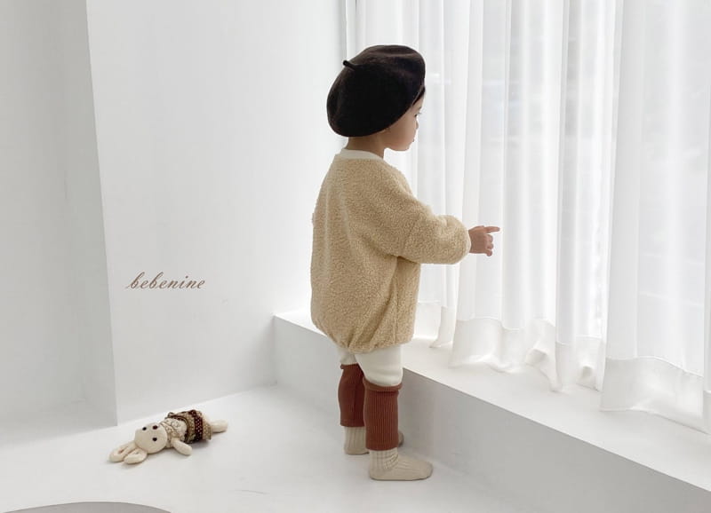 BEBE NINE - Korean Children Fashion - #Kfashion4kids - Bear Embroidery Bodysuit - 9