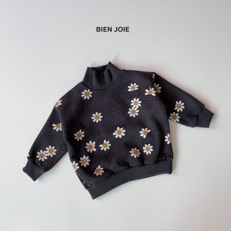 BIEN JOIE - Korean Children Fashion - #Kfashion4kids - Loing Turtleneck Sweatshirt