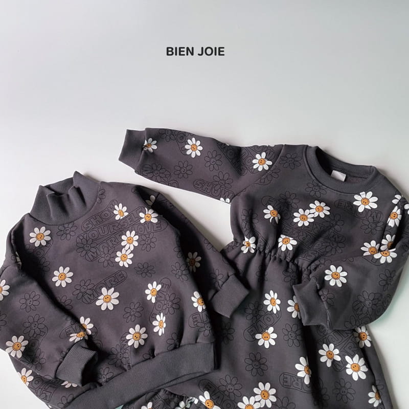 BIEN JOIE - Korean Children Fashion - #Kfashion4kids - Loing Turtleneck Sweatshirt - 10